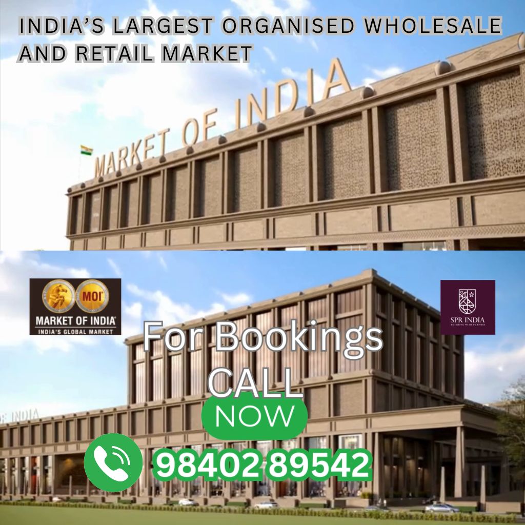 SPR | India's Largest organized wholesale and retail market at Perambur