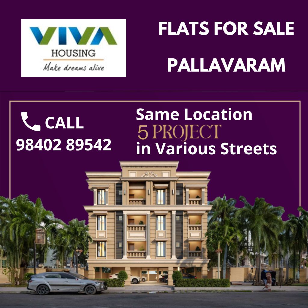 Flats for sale in Pallavaram, 5 projects in same location