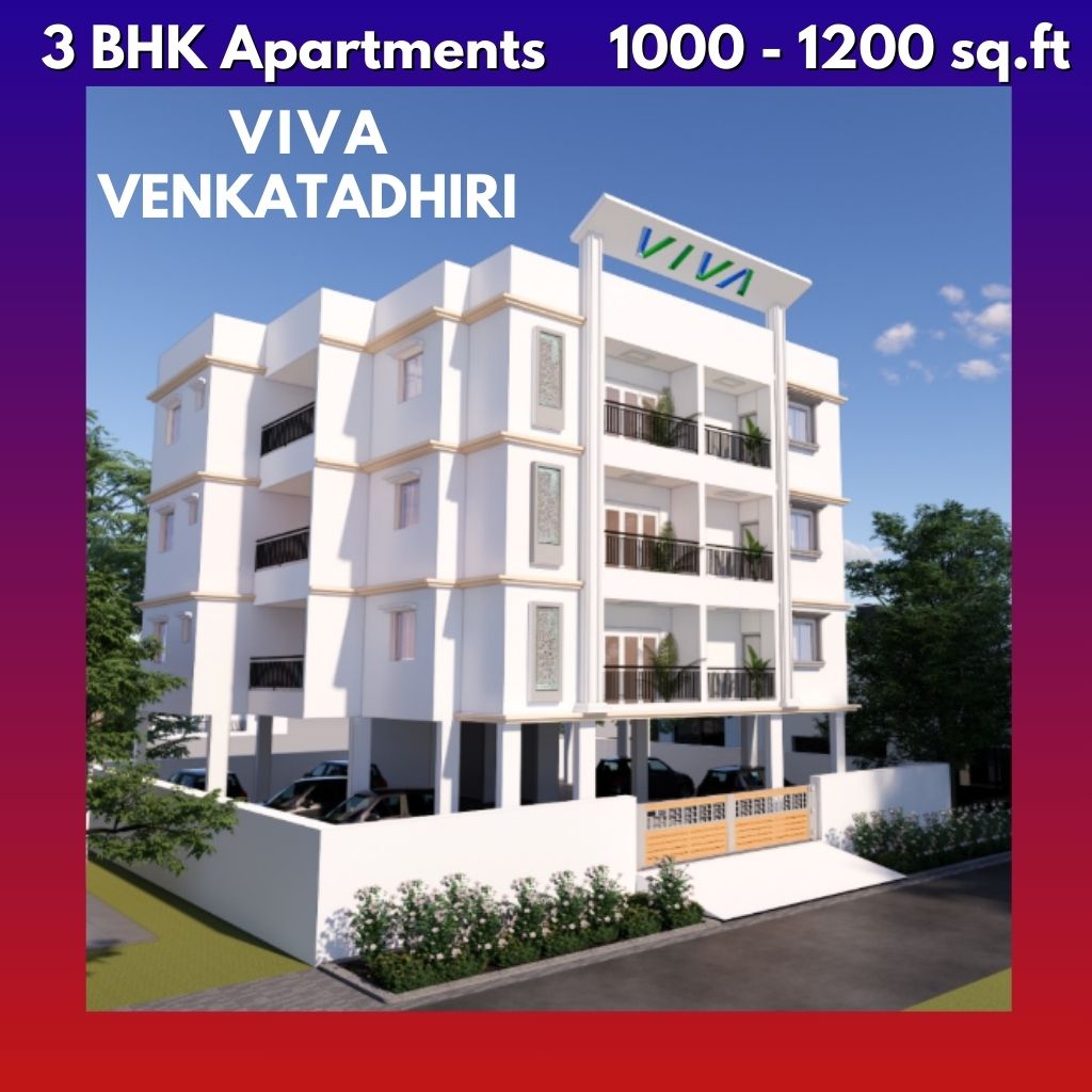 3 BHK APARTMENTS AT PAMMAL | VIVA VENKATADHIRI