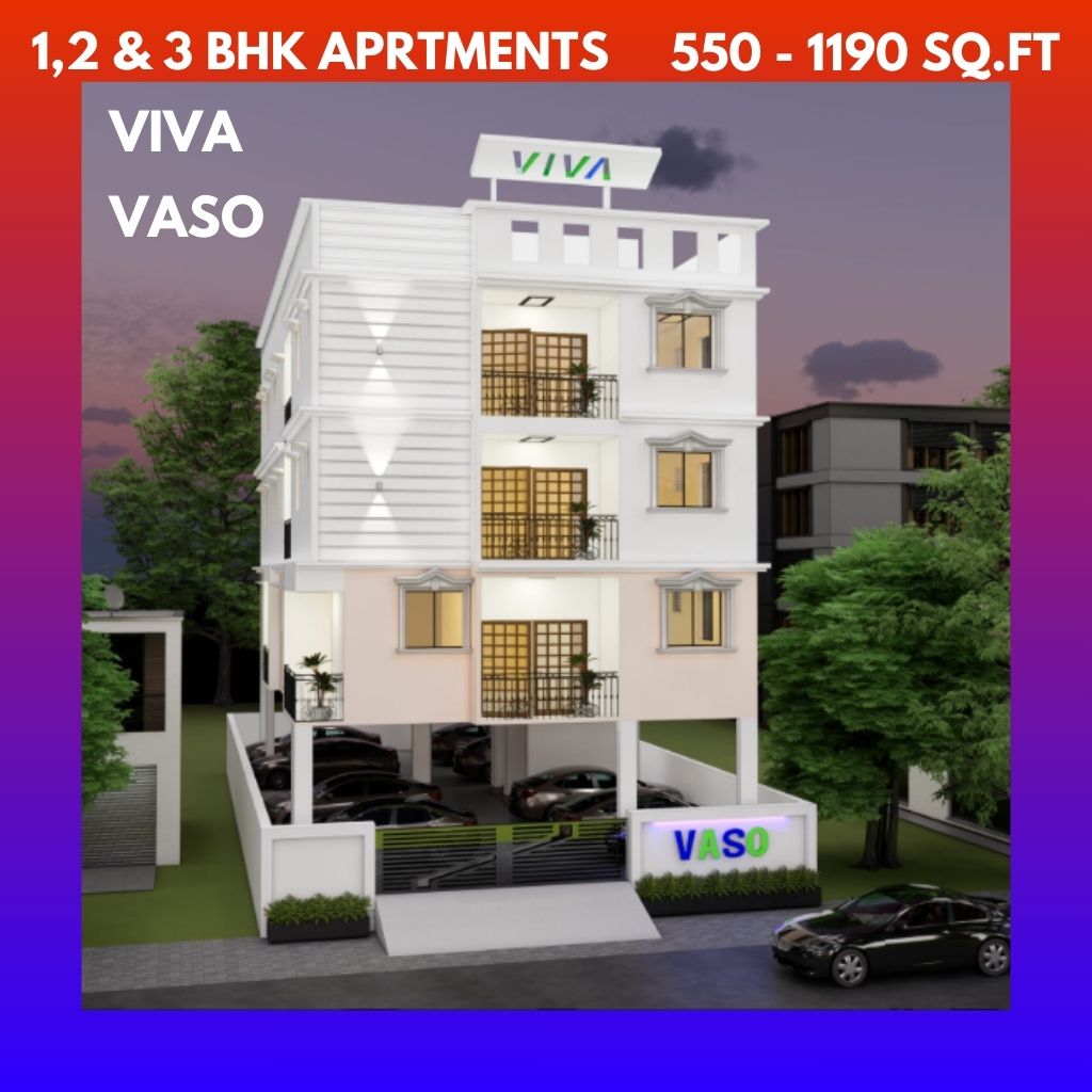 1 BHK, 2 BHK, 3BHK apartments in Pammal | Viva Vaso