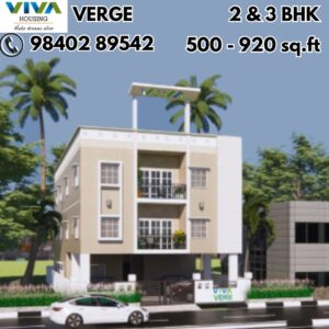 VIVA VERGE 2bhk 3bhk flats in pozhichalur