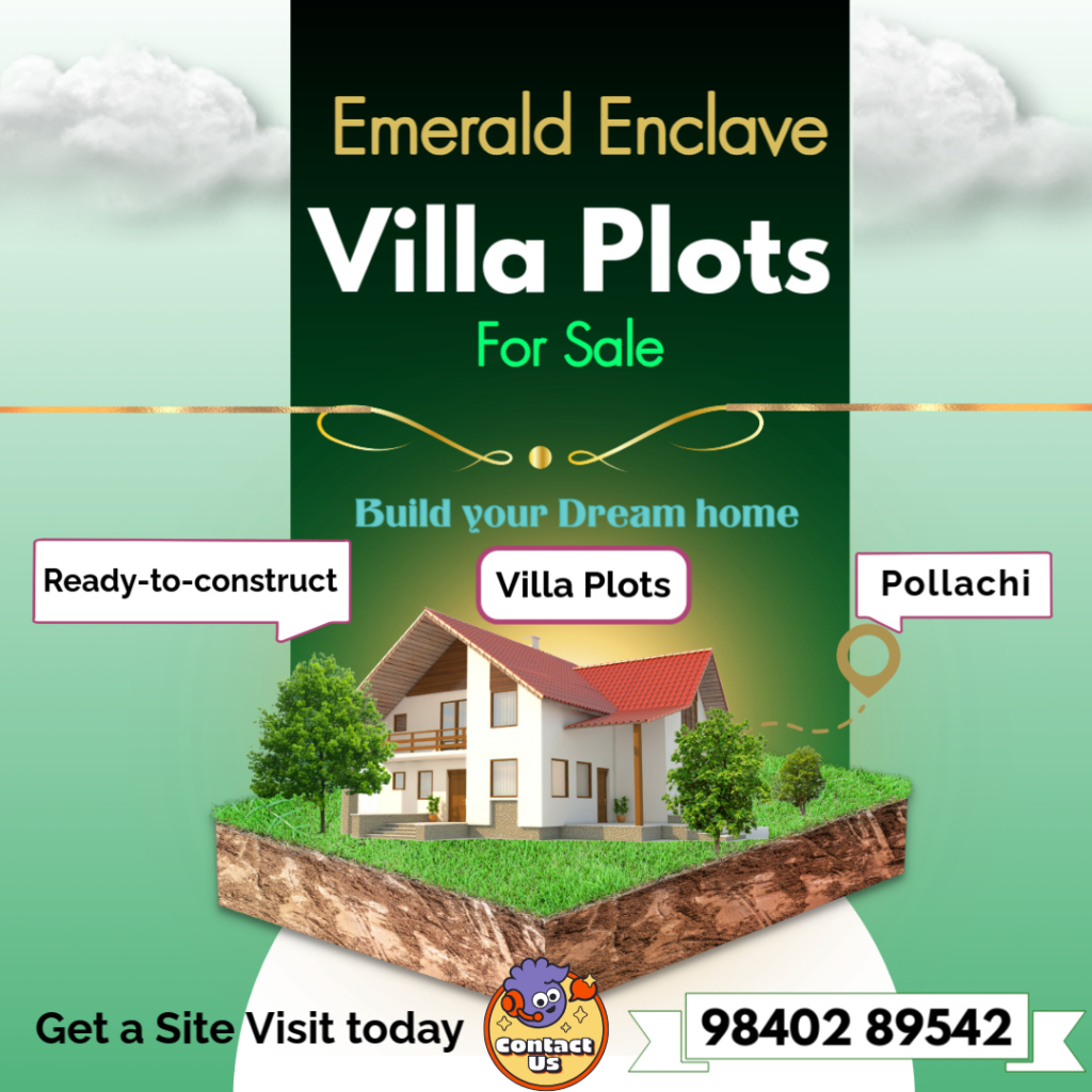 Emerald Enclave Premium Villa Plots in Pollachi, coimbaatore