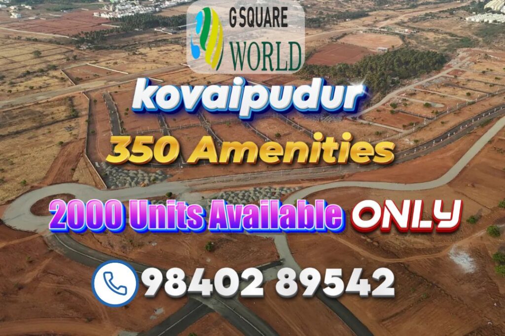 Build Your Dream Villa in in the peaceful locality of Kovaipudur, Coimbatore | villa plots for sale