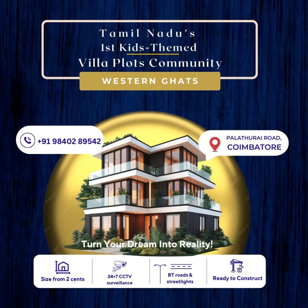 Western Ghats | Tamil Nadu's First Kids-Themed Residential Community | Coimbatore