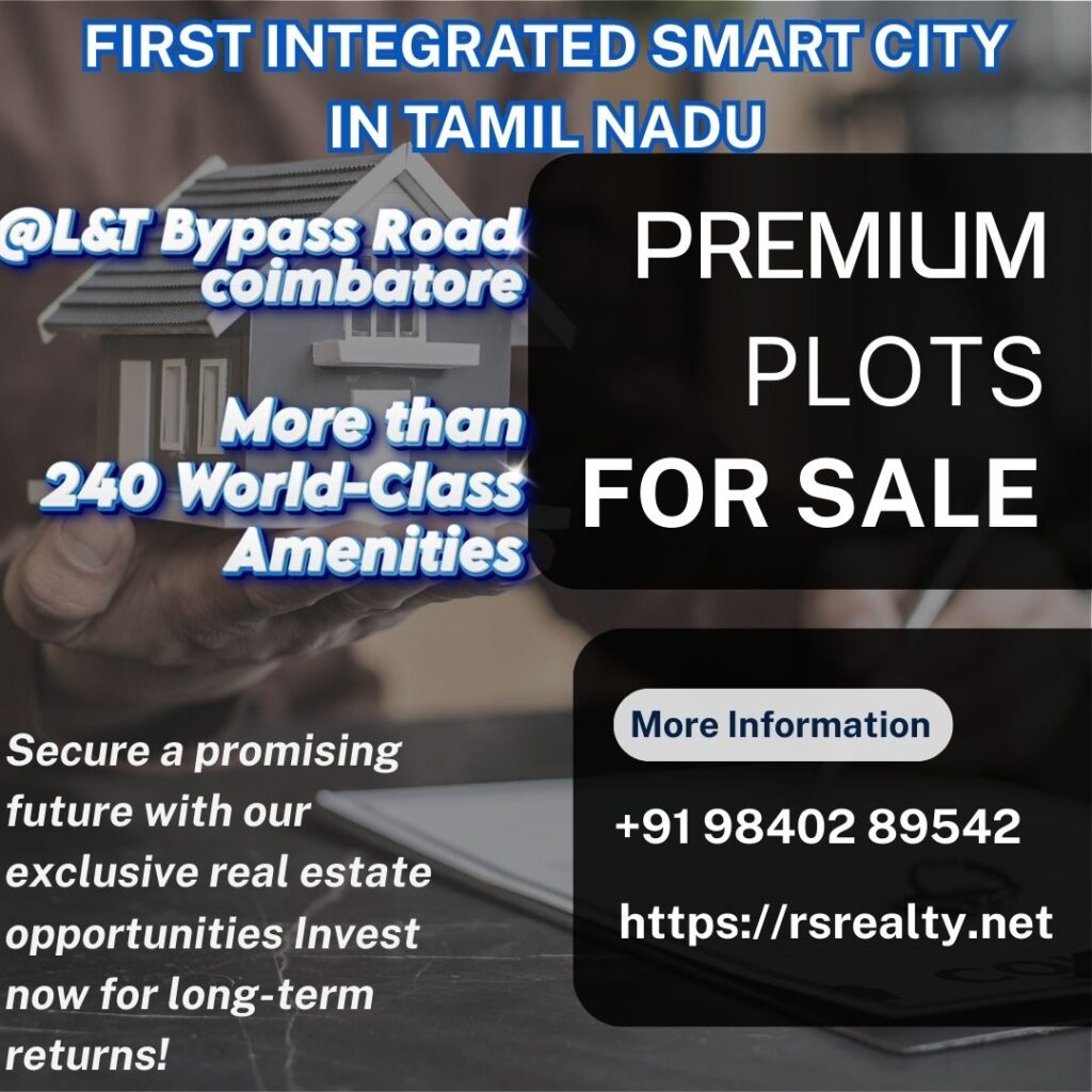 G Square City 2.0 | l&t byass road | the first integrated smart city in Tamil Nadu | plots for sale | Coimbatore