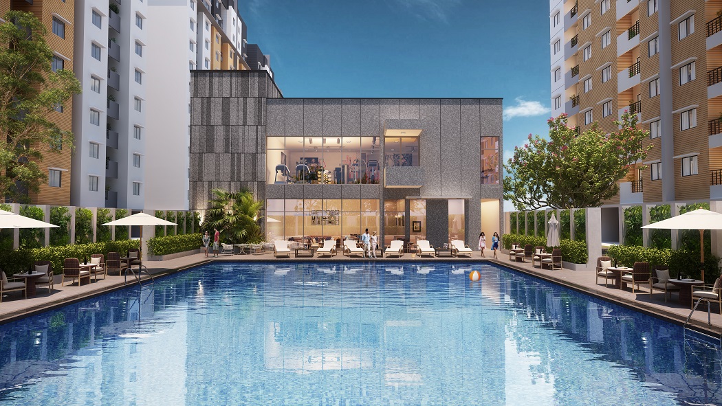 outer area - swimming pool