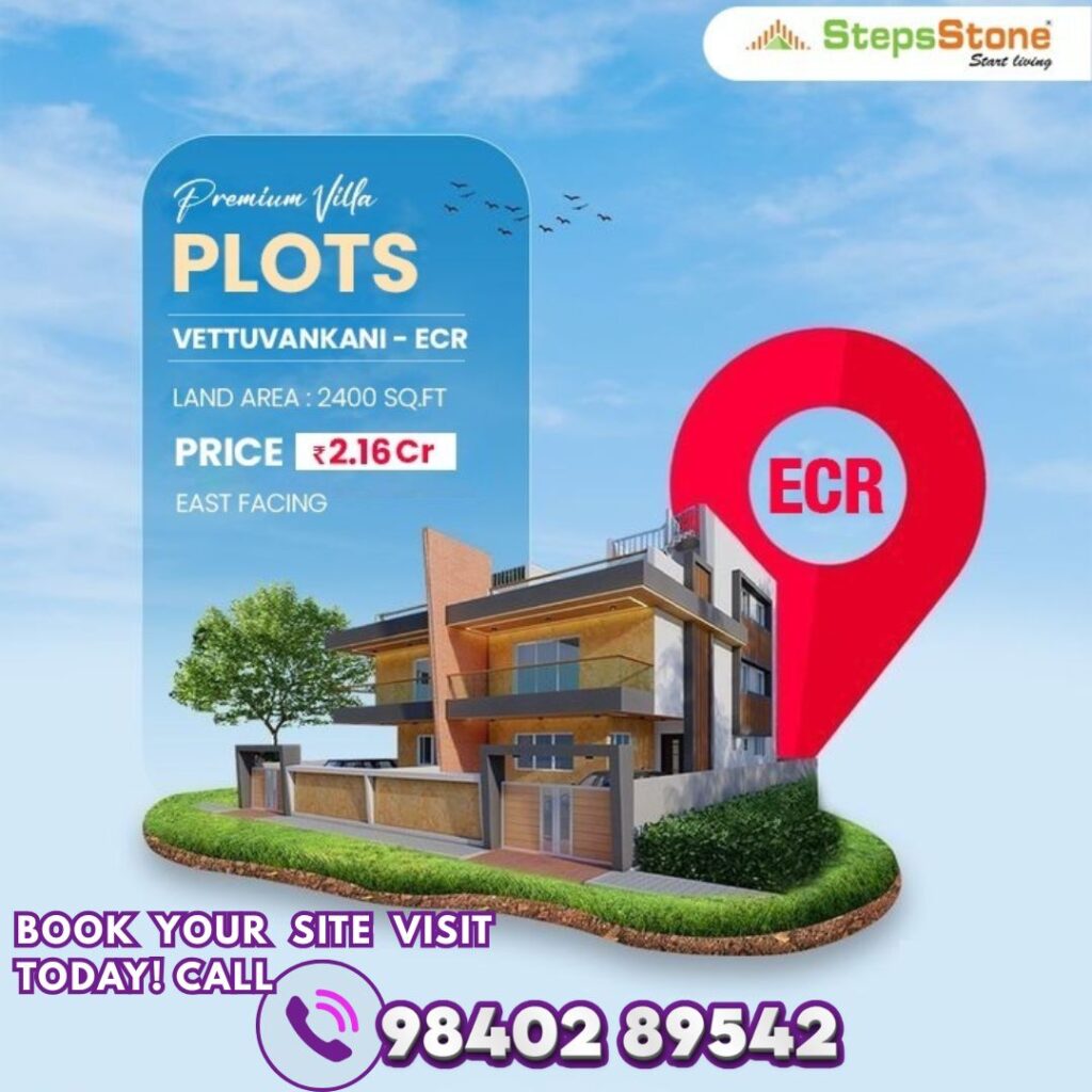 Premium Villa Plots at Vettuvankani - ECR East Facing