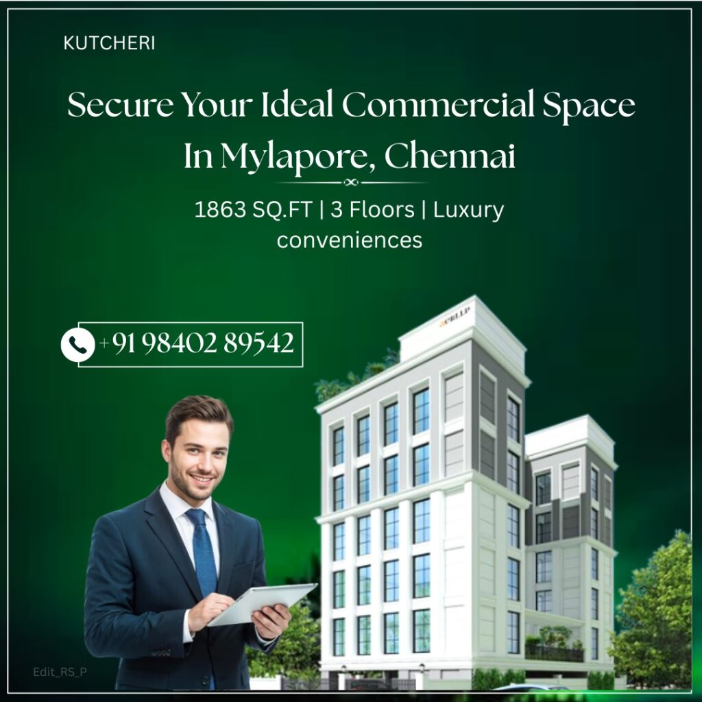 Kutcheri Commercial property in the heart of adyar