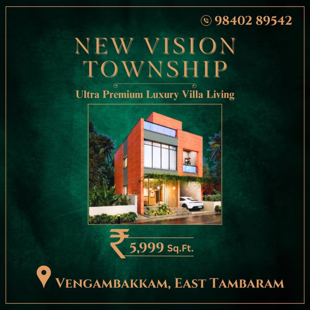 New Vision Township Premium Villas in Affordable price at Vengambakkam, East Tambaram