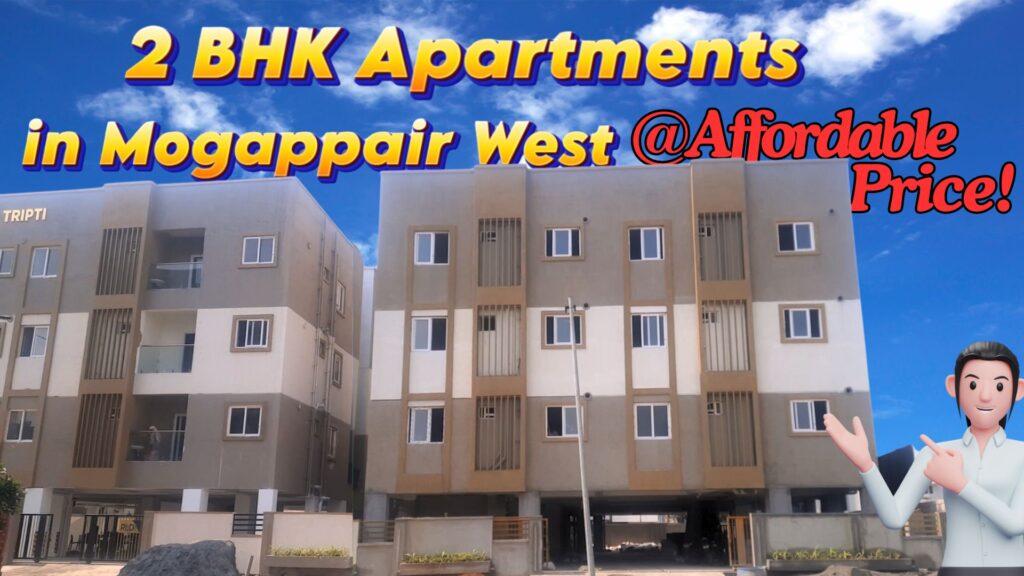 RLD Tripti 2 BHK Apartments homes in Mogappair West north-western part of Chennai