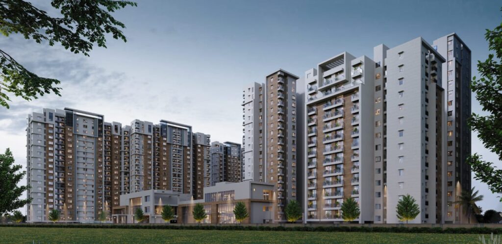 2 & 3 BHK Flats for sale in Doshi HOusing Risington Phase 2 at OMR, Karapakkam, Chennai