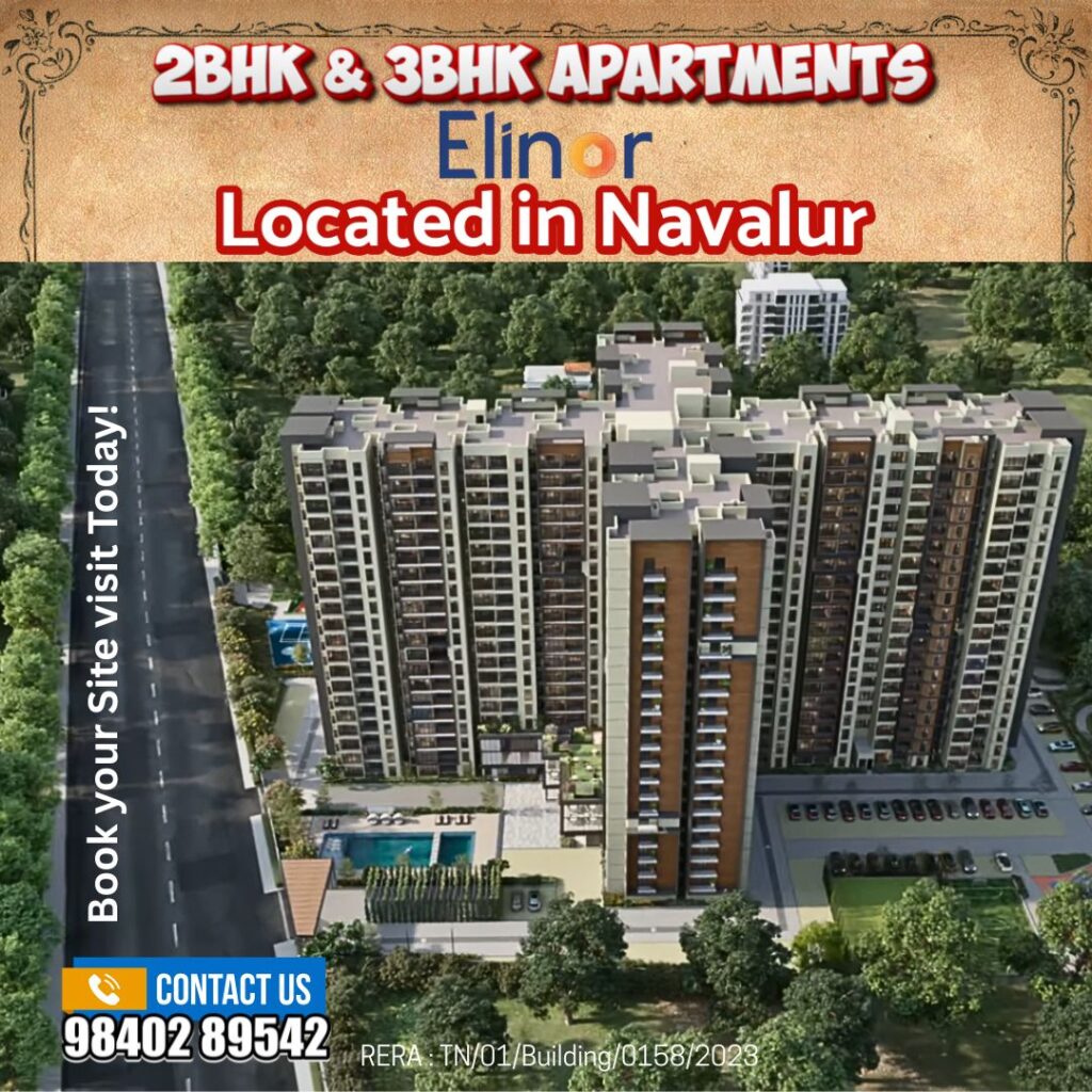 Casagrand Elinor: Affordable 2 & 3 BHK Apartments in Navalur Near You