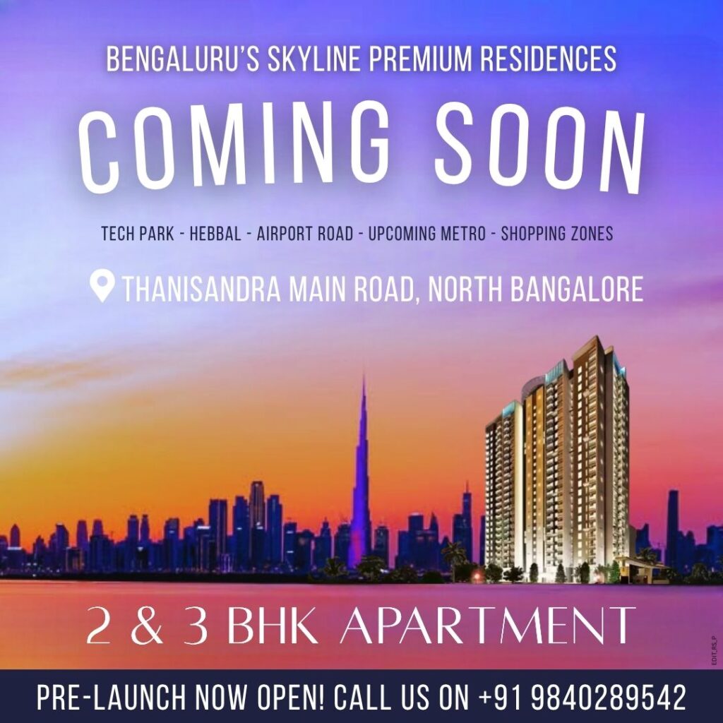 Godrej Thandisandra, North Bangalore Spacious 2, 3 & 4 BHK Apartments