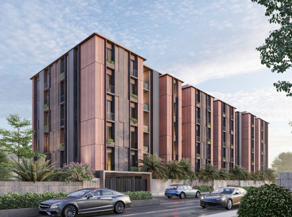 Premium 3 BHK Apartments in 200 ft Radial Road Eshana