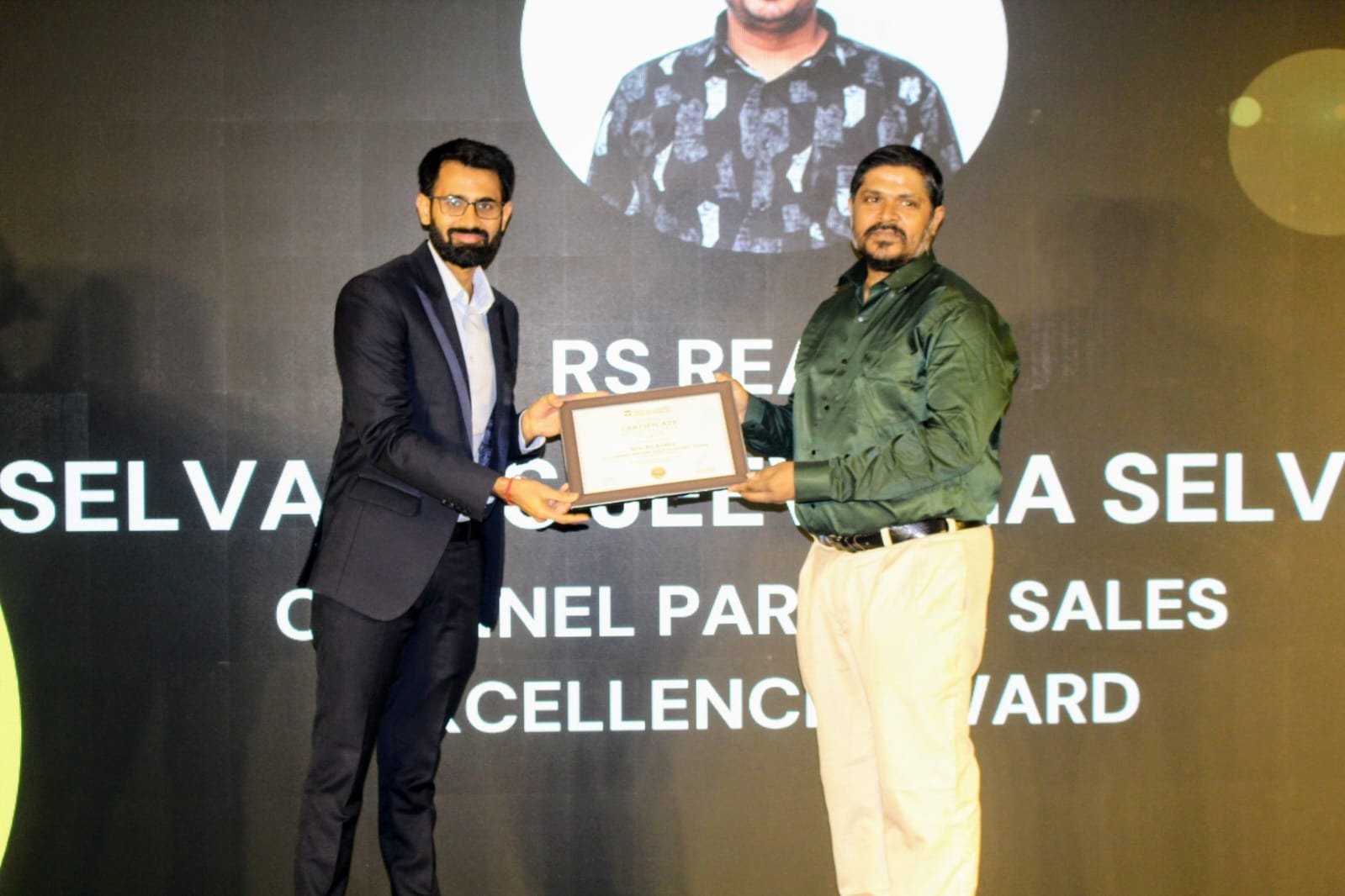 Jain Housing Excellence Award to RS Realty & Team