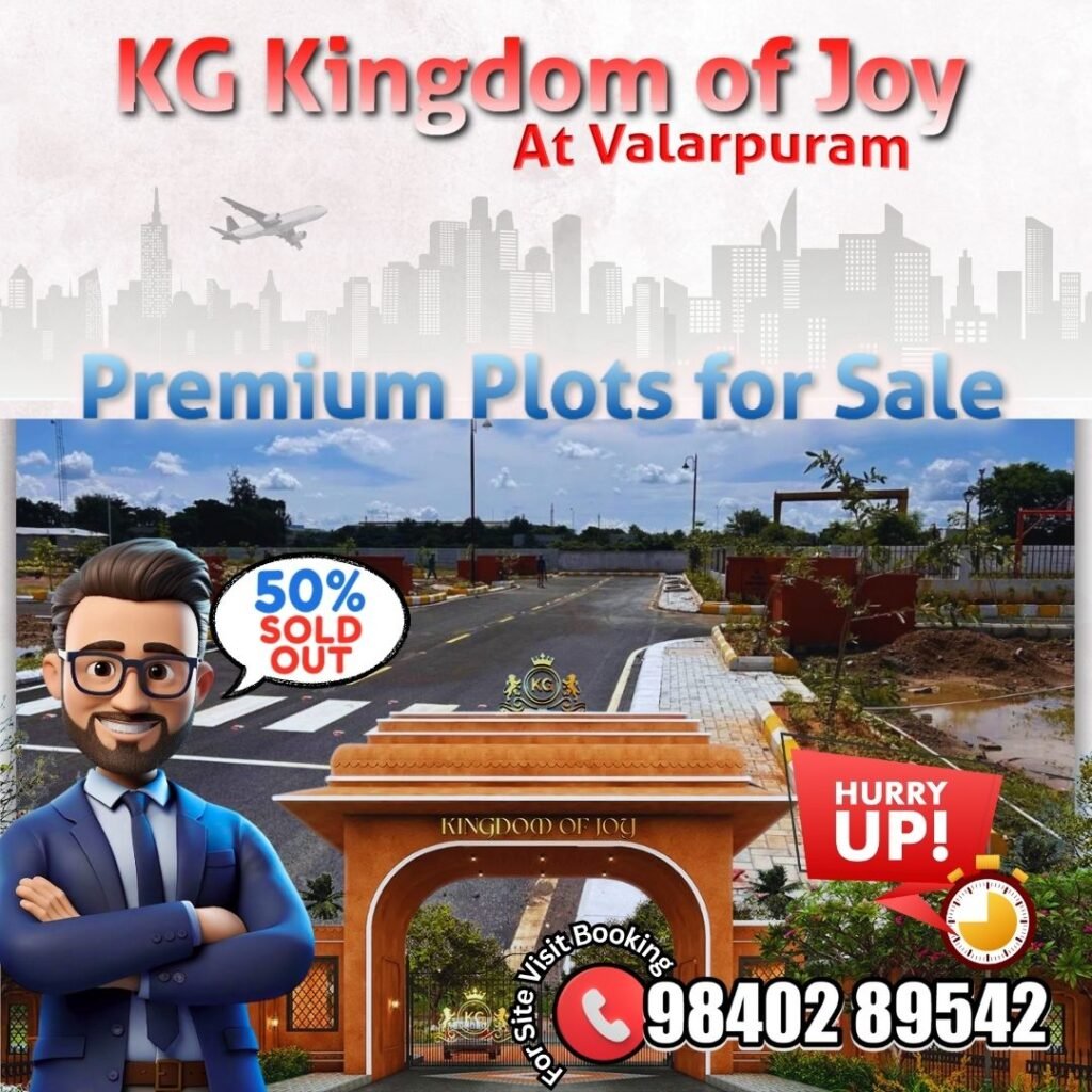 KG Kindom of Joy Villa Plots at Valarpuram near Poonamallee