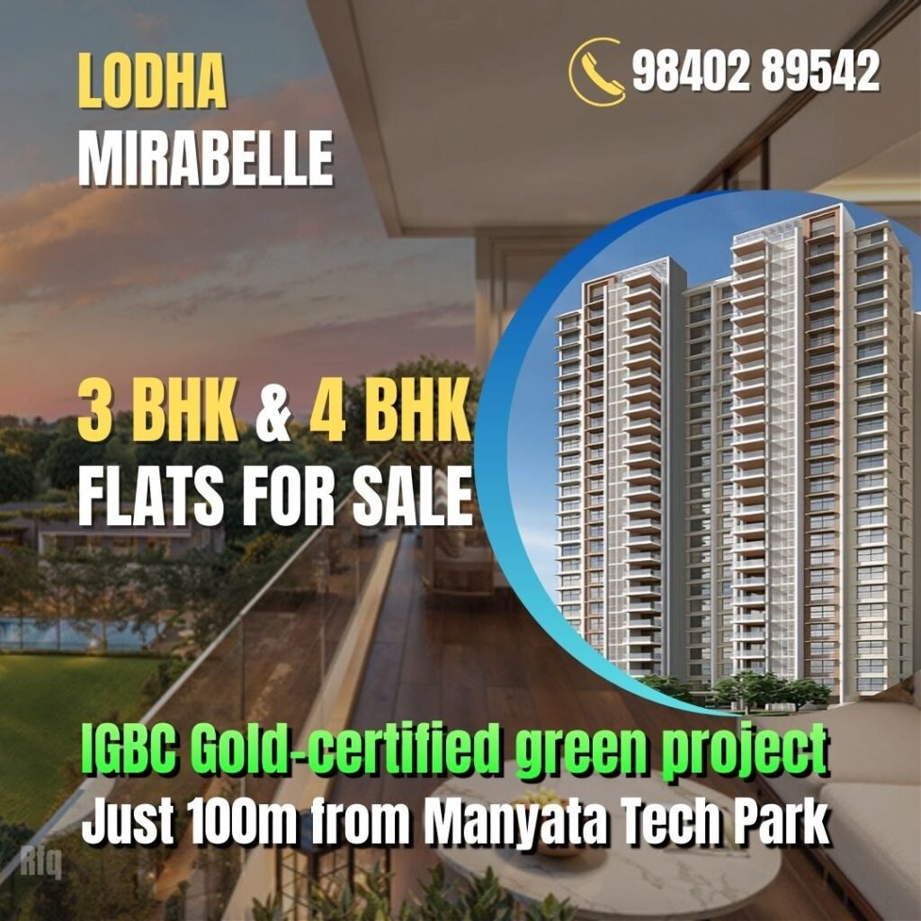 Lodha Mirabelle 3 & 4 BHK Flats for sale in Bangalore Lodha Mirabelle 3 & 4 BHK Flats for sale in Bangalore