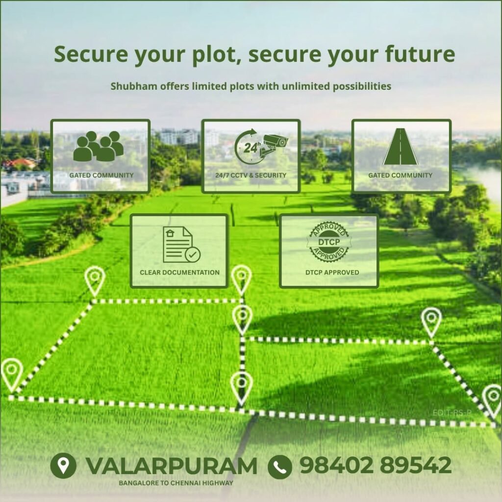 Shriram Subham Premium Villa Plots at Valarpuram