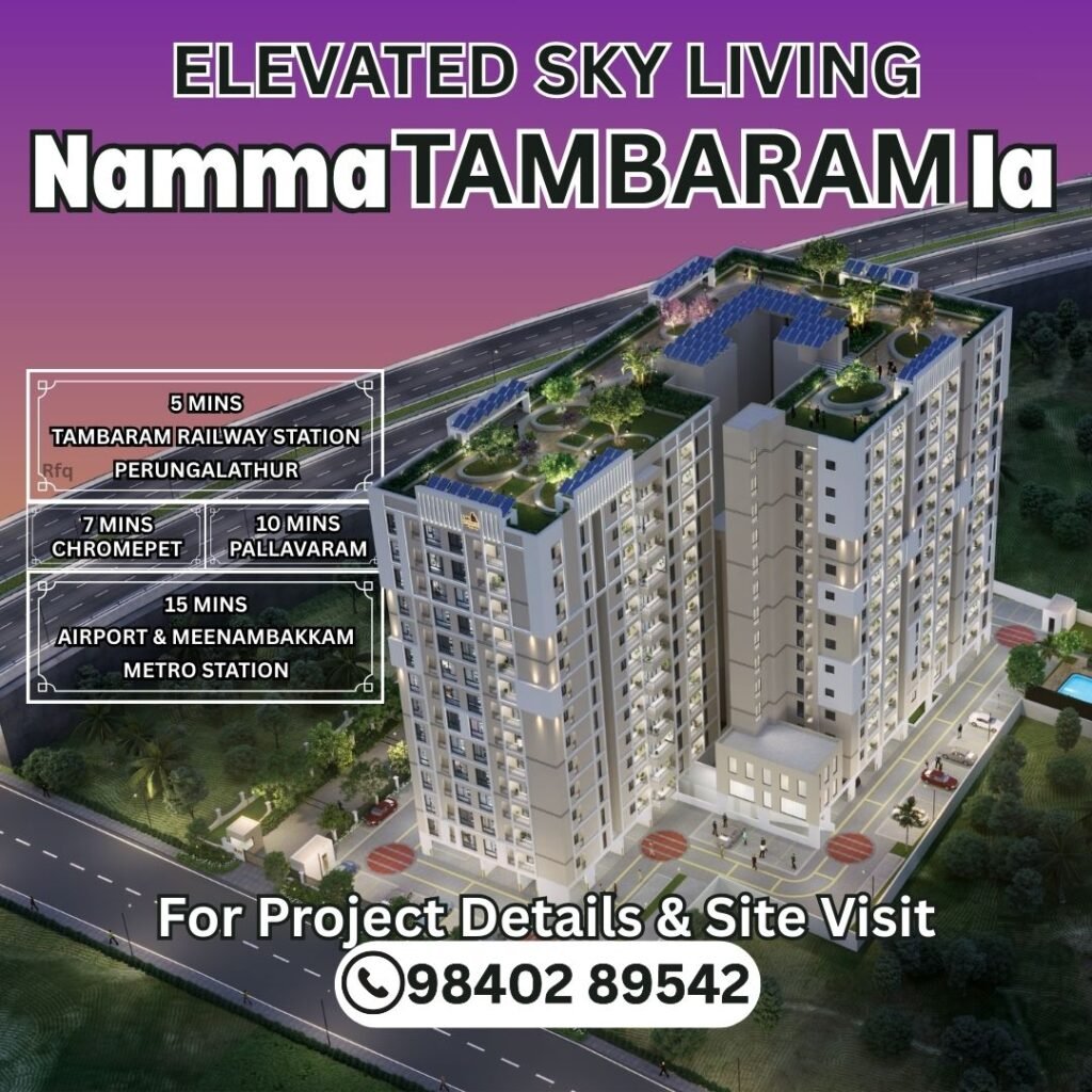 LML Skyliving Premium 2 & 3 BHK Apartments in Tambaram