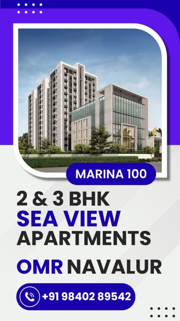 DRA Marina 100 New Vibrant 2 & 3 BHK Sea View Apartments