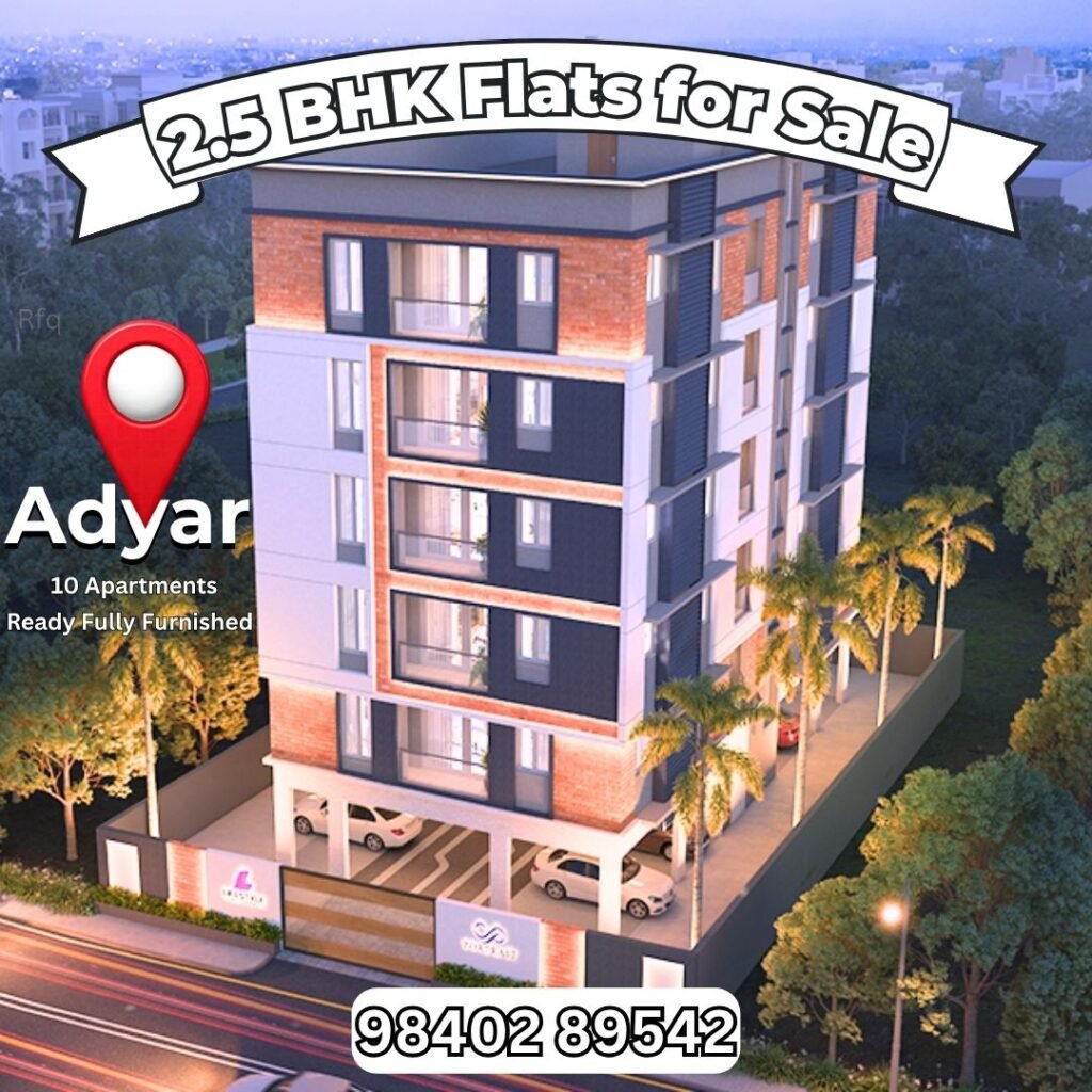 Portrait Lifestyle - Ready 2.5 BHK Flats for Sale in Adyar