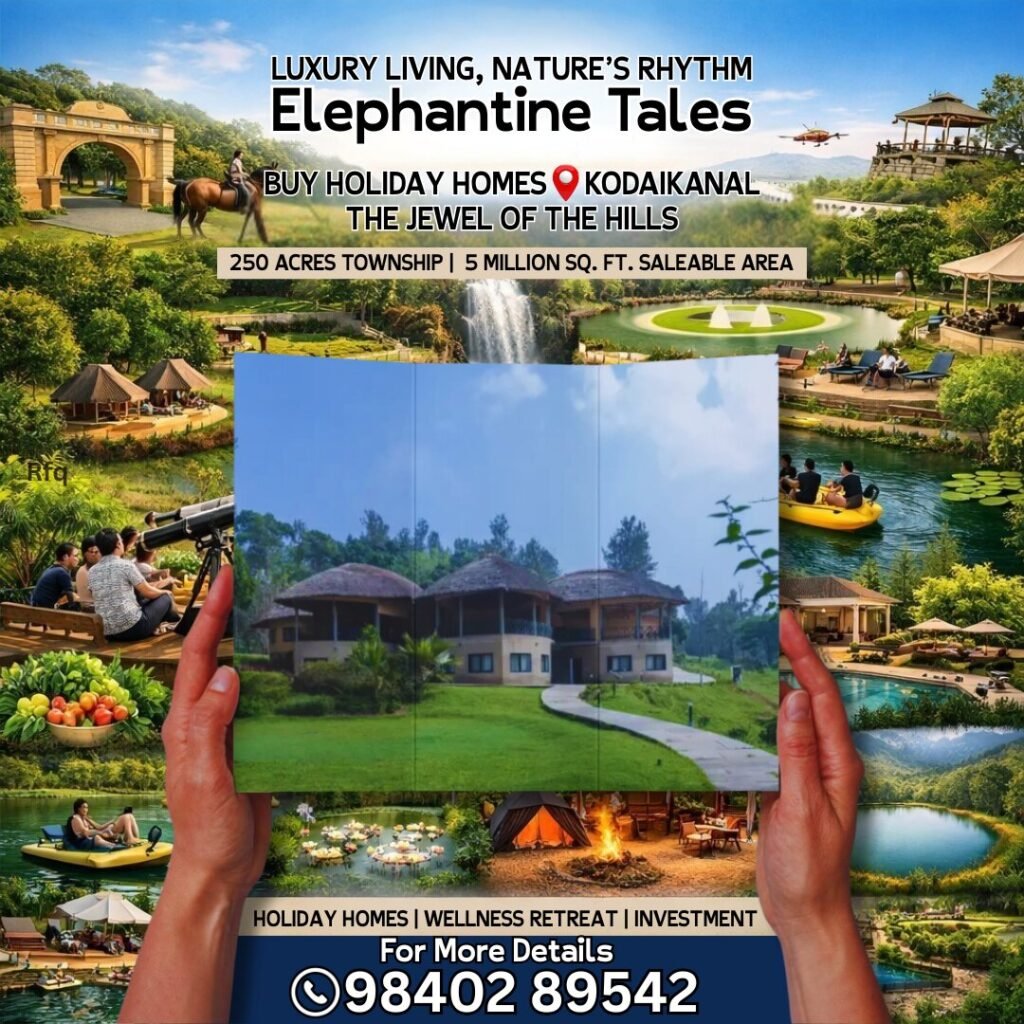 Elephantine Tales Holiday Homes & Plots in Kodaikanal