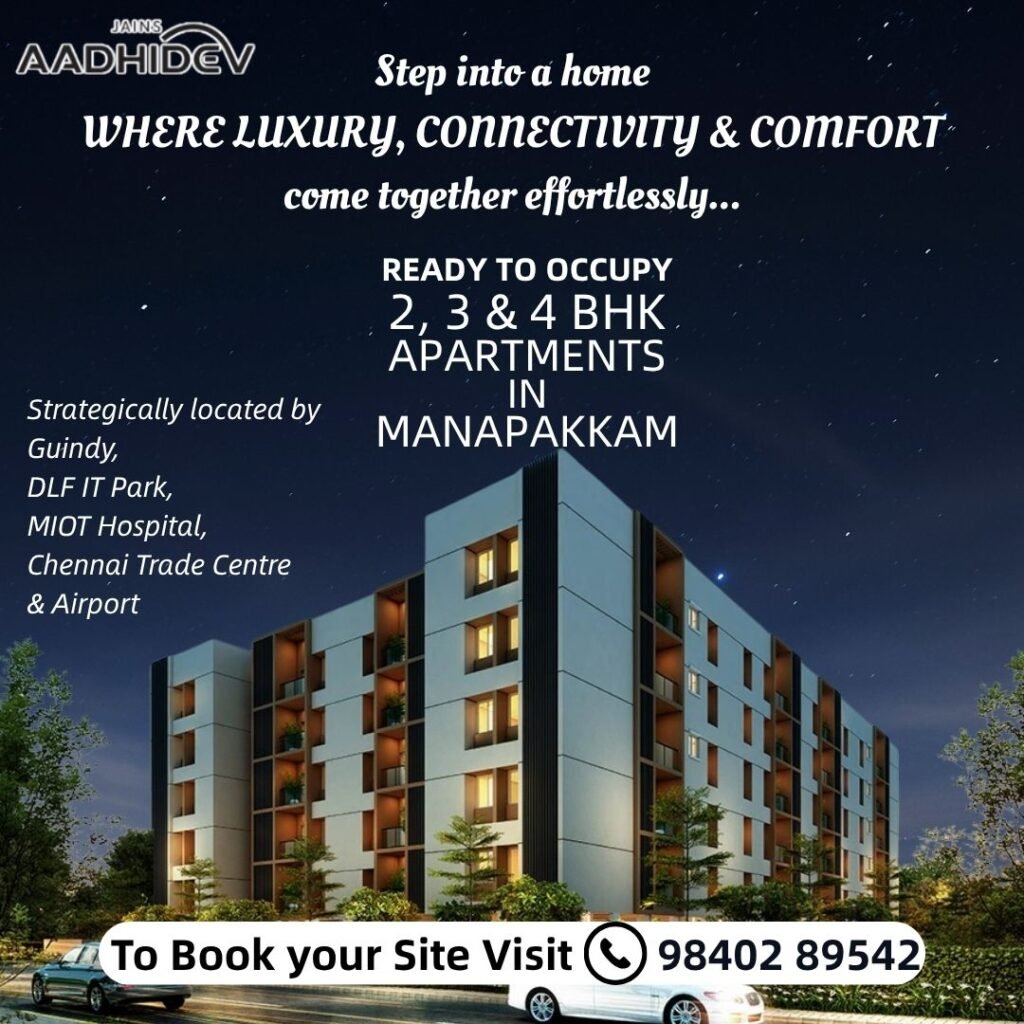 Jains Aadhidev Ready to Occupy 2, 3 & 4 BHK Apartments
