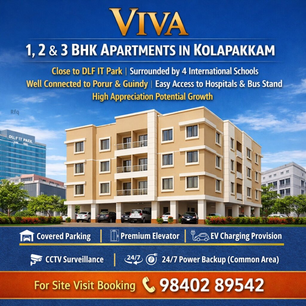 VIVA KOLAPAKKAM 1, 2 & 3 BHK Apartments for Sale